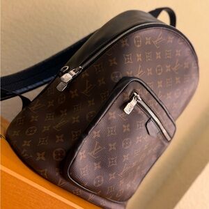 Louis Vuitton Dark Brown Monogram Backpack